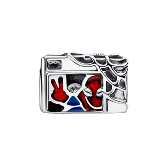 Charm Spiderman Cámara S925