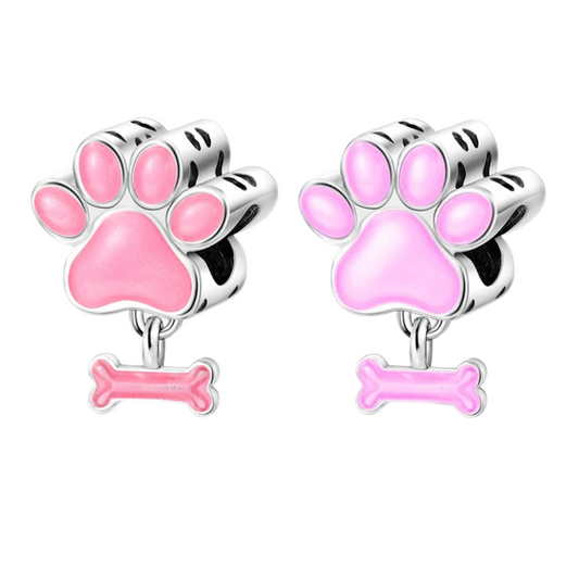 Charm Mascota Cambia Color S925