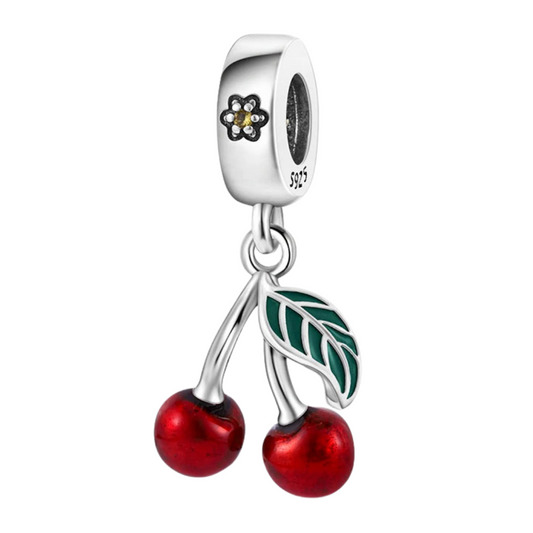 Charm Cerezas S925