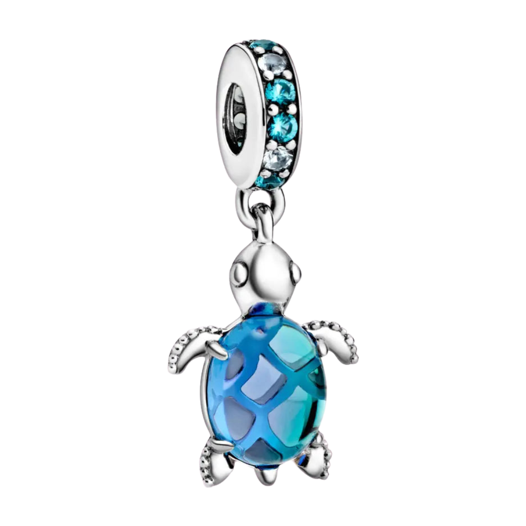 Charm Tortuga Azul S925