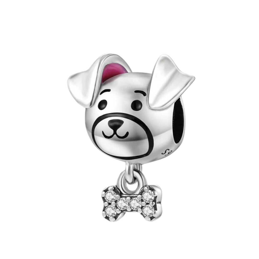 Charm Perrito Hueso S925