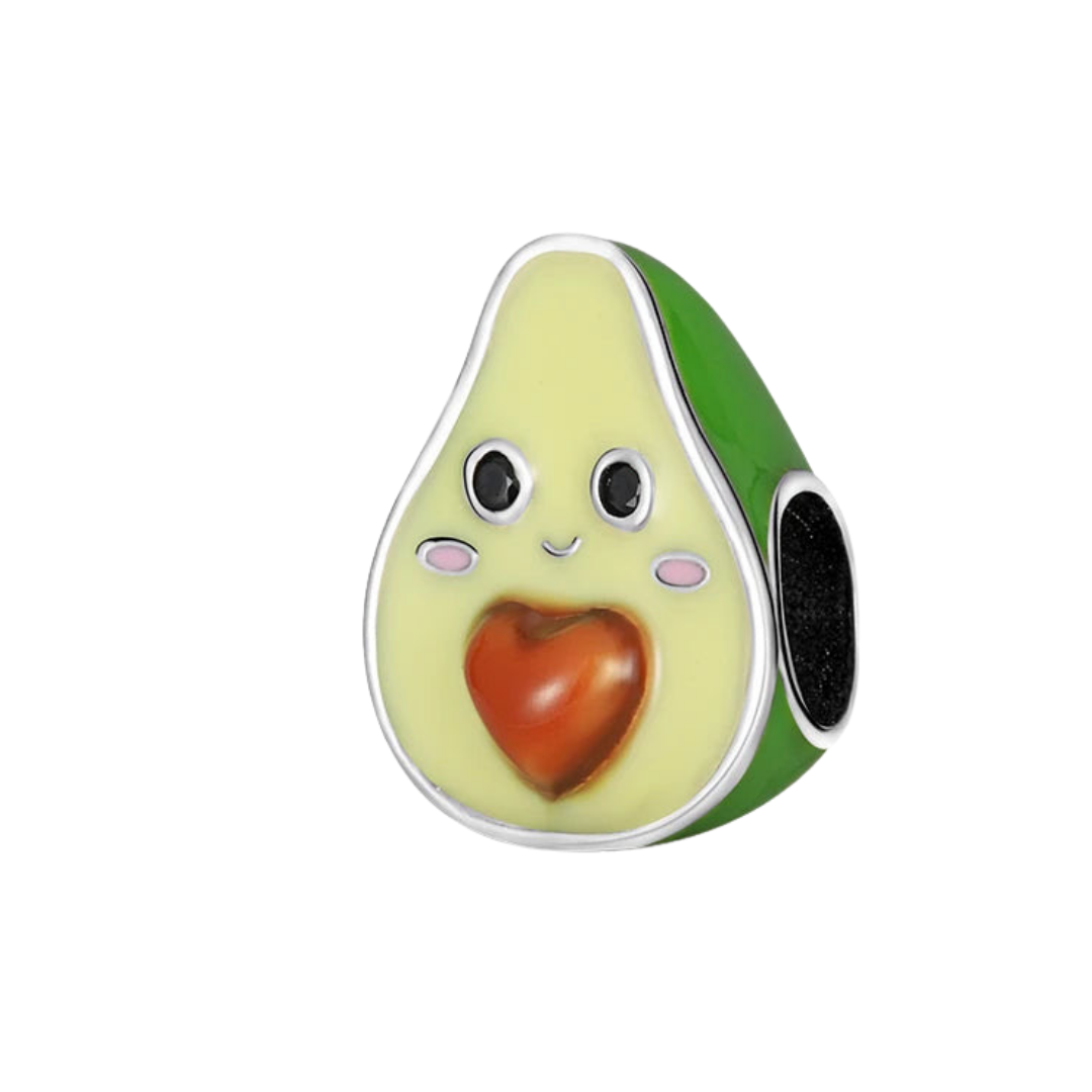 Charm Aguacate Feliz S925