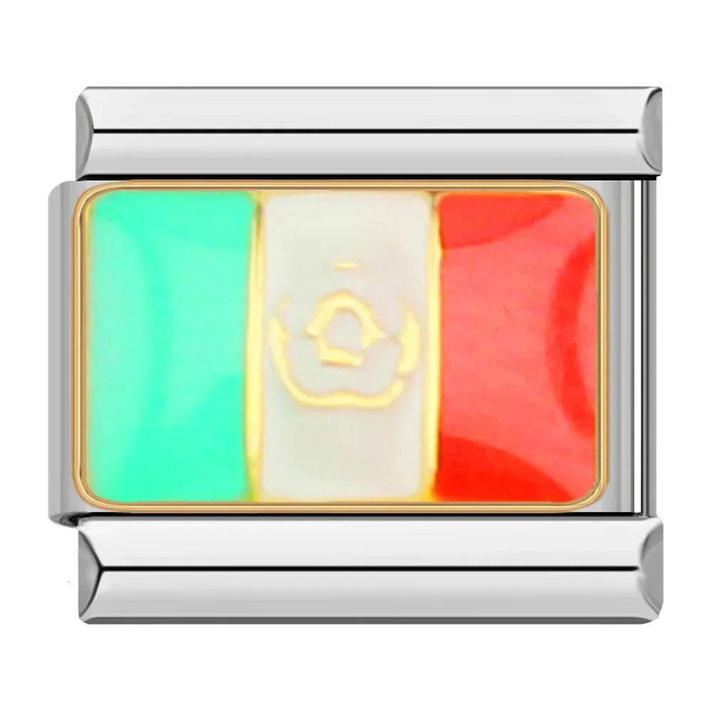 Italian Charms Banderas